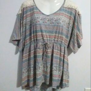 Striped Tunic Size 3x